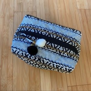 Lovestitch Cosmetic Bag - Black & White